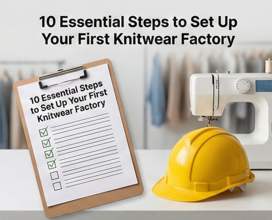 10 Essential Steps to Set Up Your First Knitwear Factory