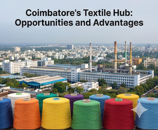 Coimbatore's Textile Hub: Opportunities and Advantages