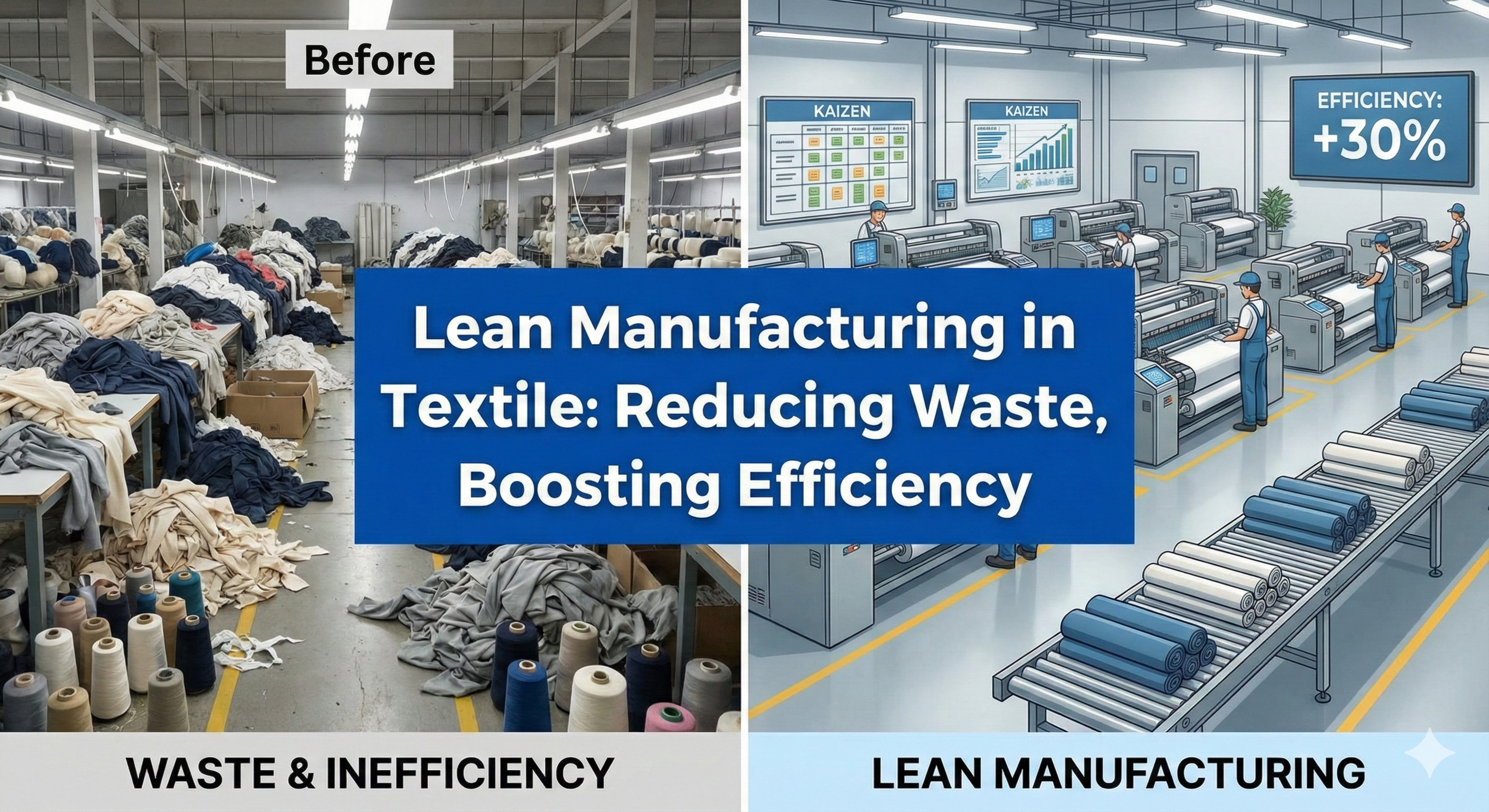 Lean Manufacturing in Textile: Reducing Waste, Boosting Efficiency